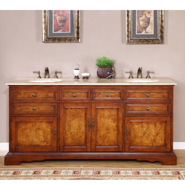 Shop Silkroad Exclusive Watsonville 72inch Double Sink