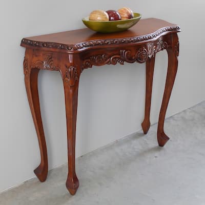 Windsor Carved Console Table