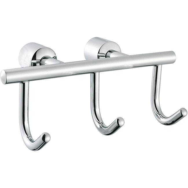 Utility Hook 3-peg Tie and Belt Rack