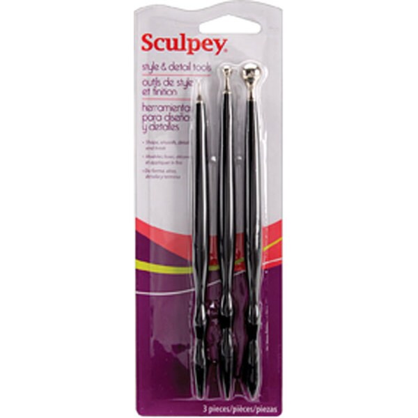 Sculpey 3 piece Style and Detail Tools Set   13357000  