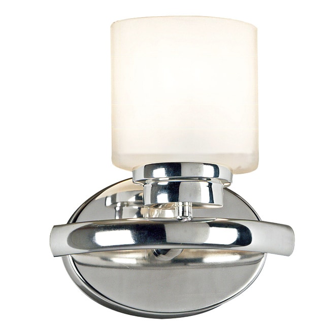 Bow 1 light Nickel Sconce