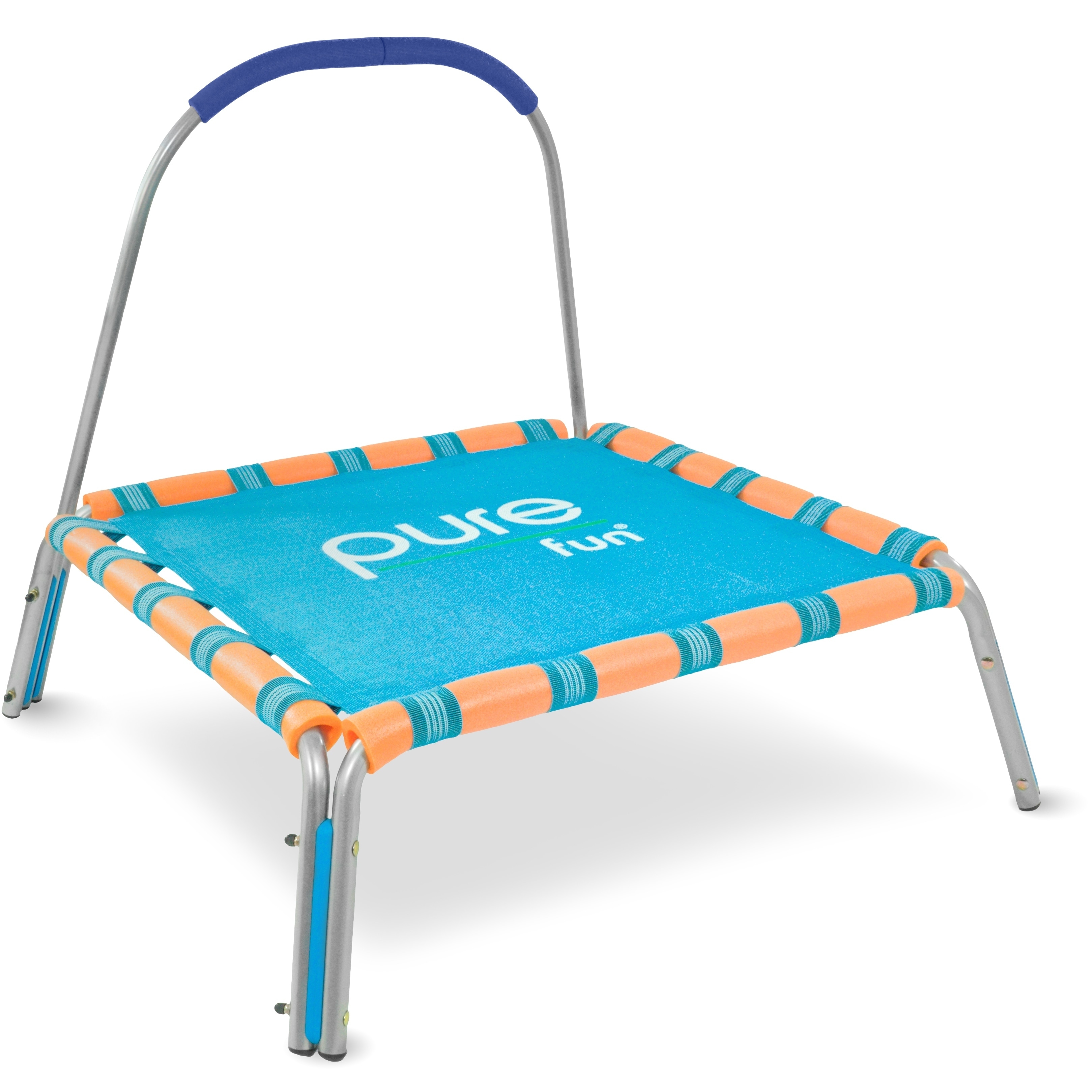 Pure fun mini online rebounder trampoline