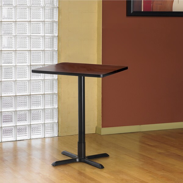 Shop Mayline Bistro Bar-height 30 inch Square Table - Free ...