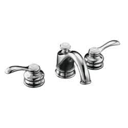 Shop Kohler K 12265 4 Fairfax Lavatory Faucet With Lever Handles