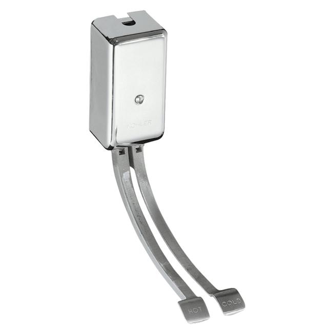 Kohler K 13816 cp Polished Chrome Double Foot Control