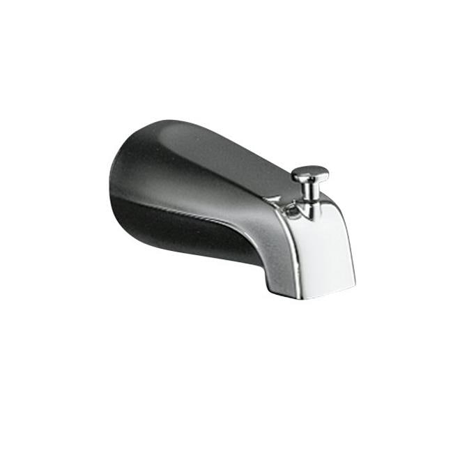 Coralais Polished Chrome Npt Connection Diverter Bath Spout