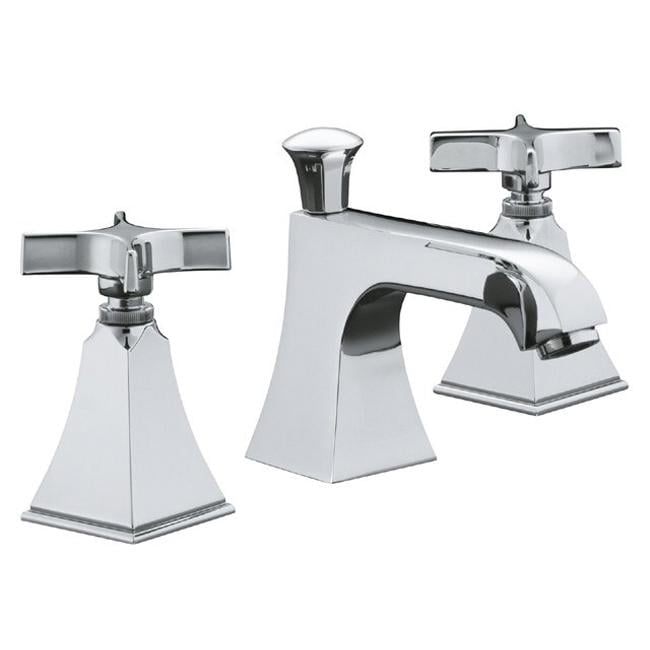 Kohler K 454 3S CP Polished Chrome Memoirs Widespread Lavatory Faucet   Kohler K 454 3S CP Polished Chrome Memoirs Widespread Lavatory Faucet With Stately Design L13361673 