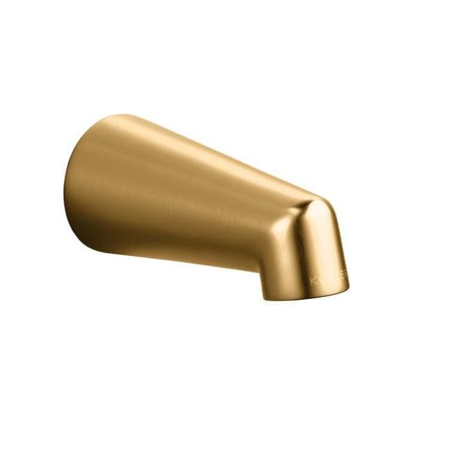 Kohler K 6854 bv Vibrant Brushed Bronze Standard Non diverter Bath Spout