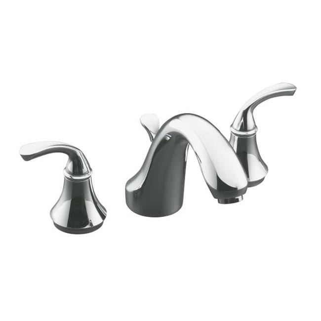 Kohler K t10292 4 cp Polished Chrome Forte Deck mount Bath Faucet Trim, Valve Not Included