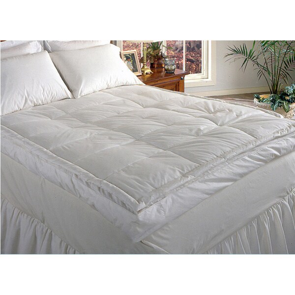Shop Hotel Grand Luxurious Downtop Baffle Box 4inch Gusset Featherbed