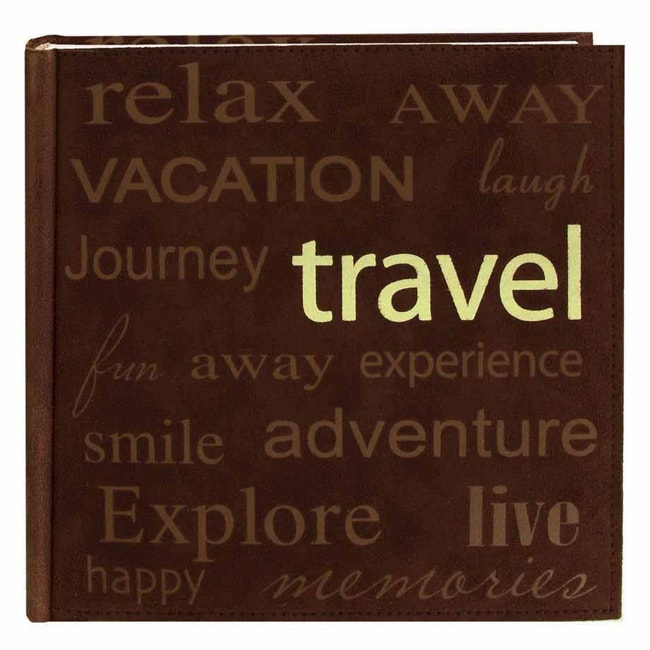 Pioneer Book style Brown Travel Photo Albums (pack Of 2)