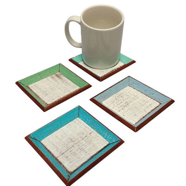 handmade drink coasters