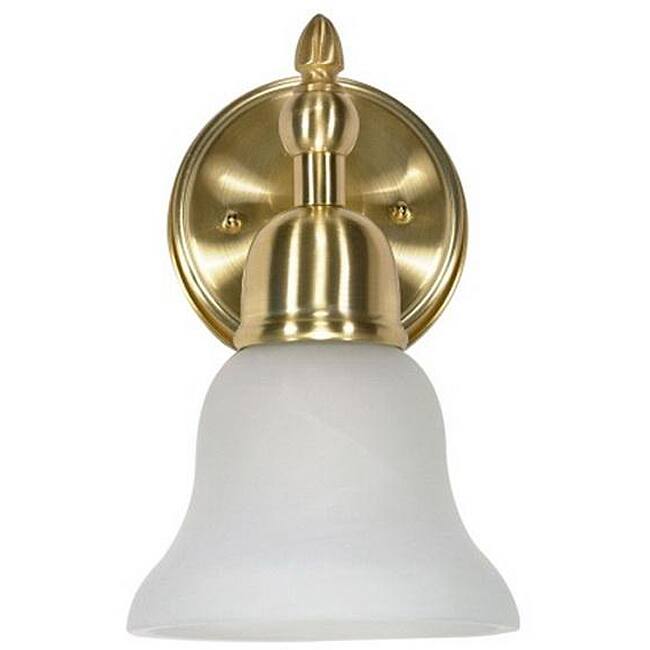 Energy Star 1-light Brass Wall Sconce