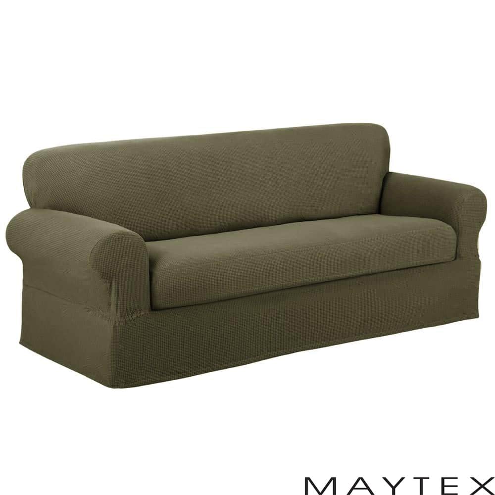 Reeves Textured 2-piece Sofa Slipcover