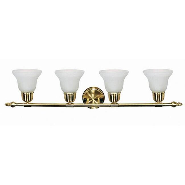 Energy Star 4-light Brass Lighting Sconce