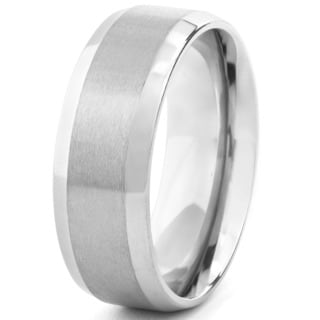 Men's Tungsten Carbide Band (6 mm) - 10388704 - Overstock.com Shopping ...