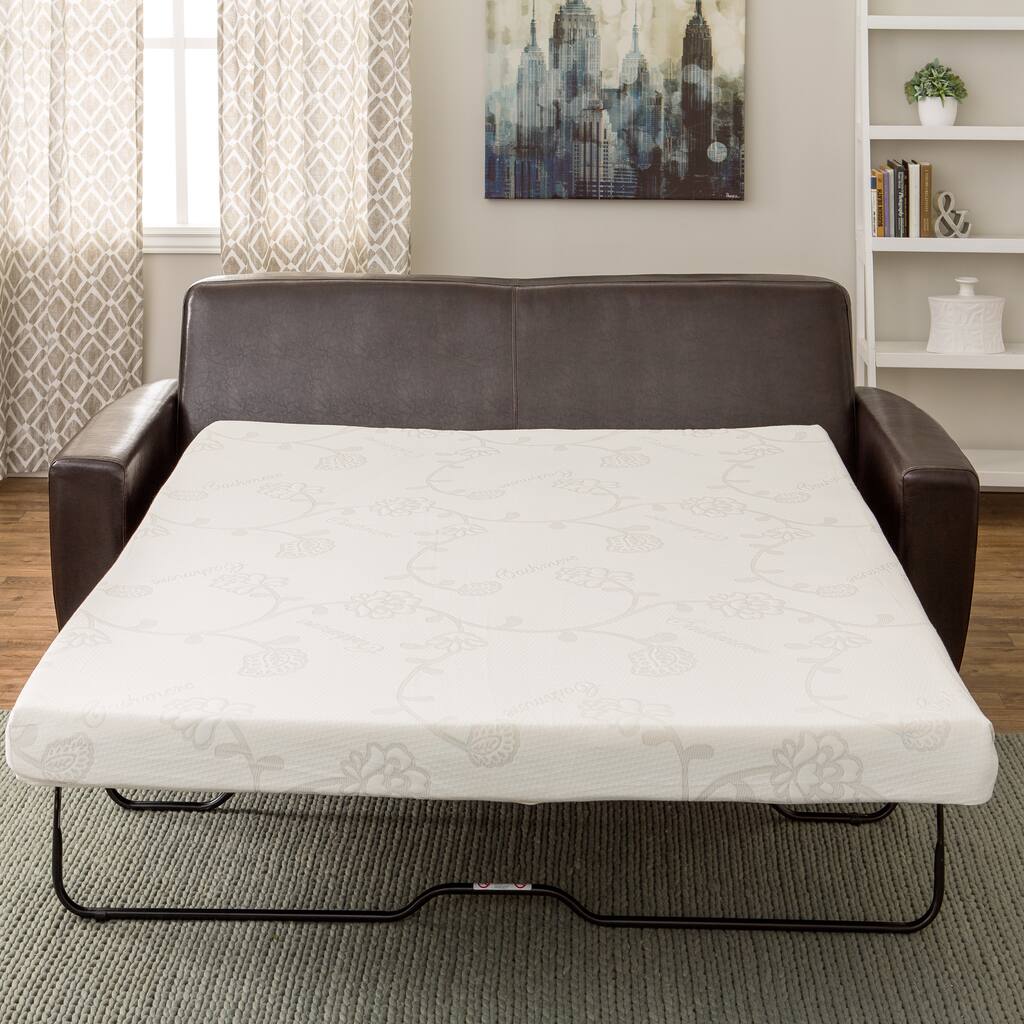 InnerSpace 4.5-inch Memory Foam Full-size Sofa Sleeper Mattress