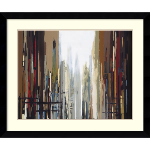 Shop Framed Art Print 'Urban Abstract No. 159' by Gregory Lang 37 x 31