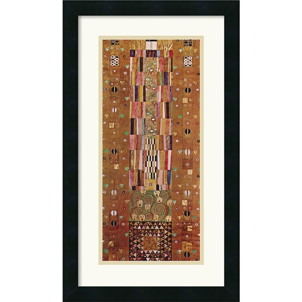 Gustav Klimt Pattern for the Stoclet Frieze, c. 1905 06, End Wall