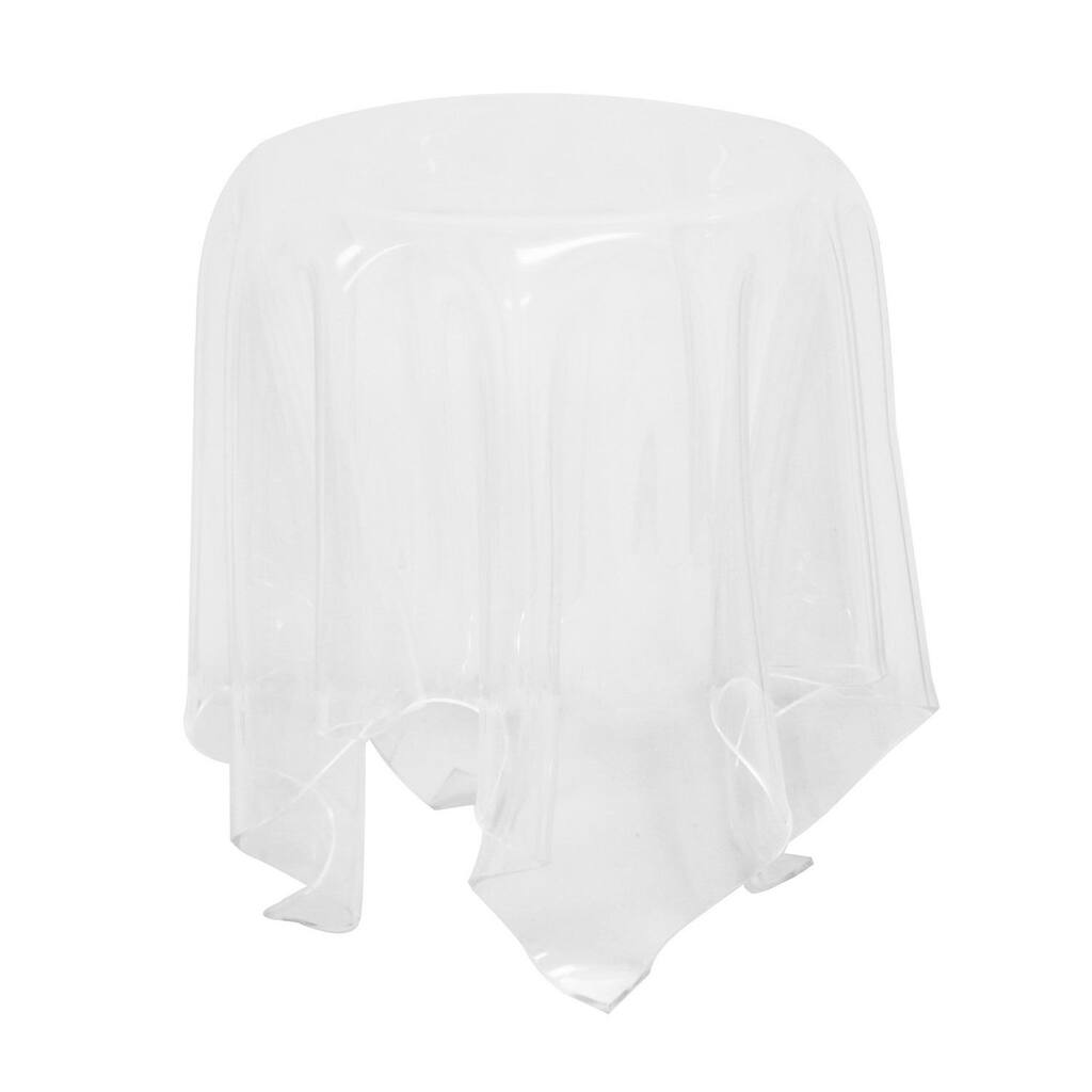 Blair Clear Modern Tablecloth 'Illusion' Acrylic Table