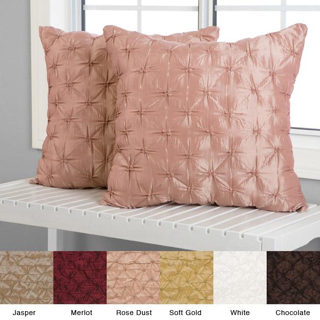 rose gold accent pillows