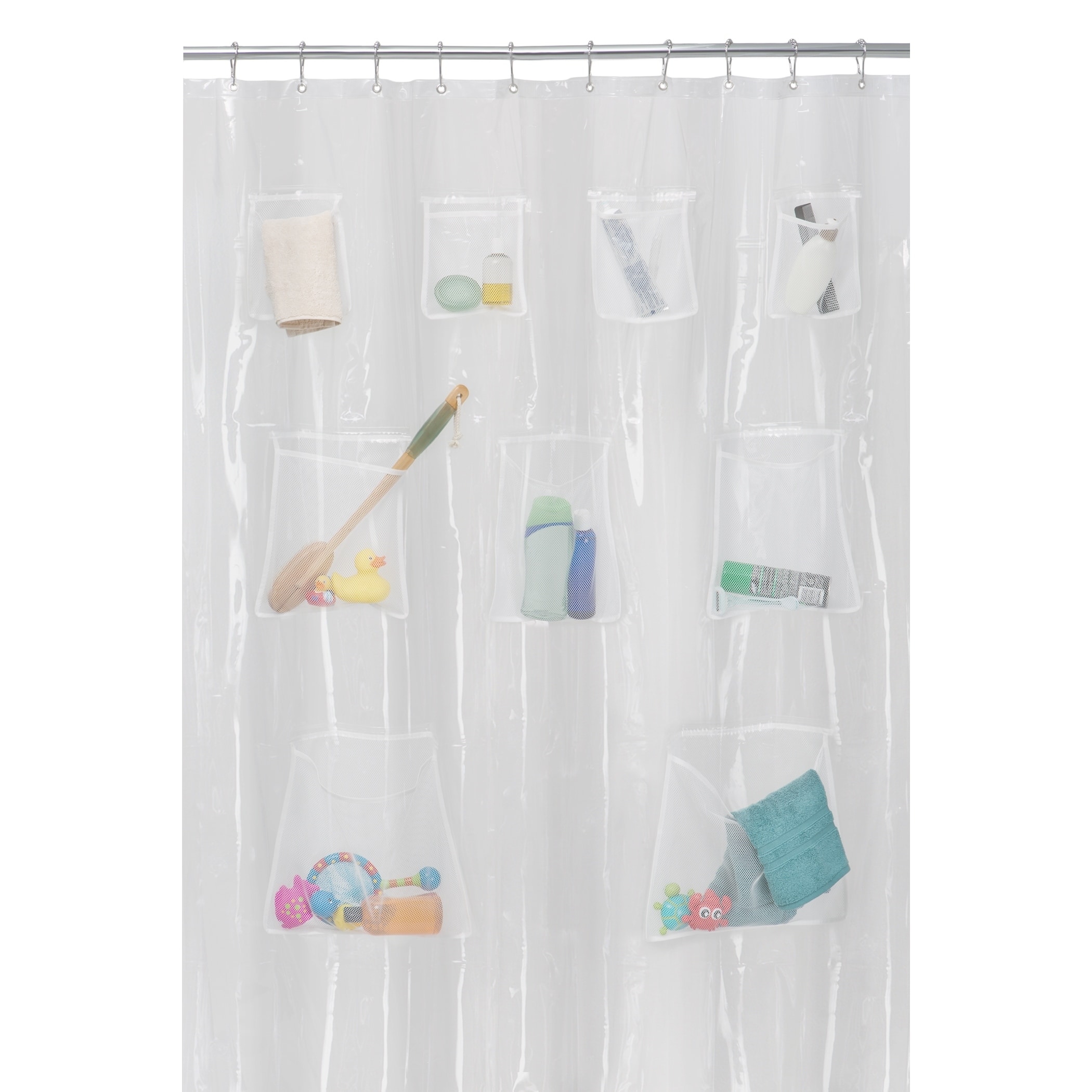 shower curtain with pockets uk