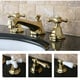 preview thumbnail 1 of 2, Metropolitan Polished Brass Widespread Bathroom Faucet