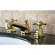 preview thumbnail 4 of 2, Metropolitan Polished Brass Widespread Bathroom Faucet