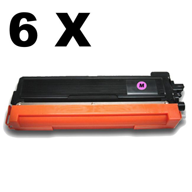 Brother TN210 Magenta Compatible Toner (Pack of 6)