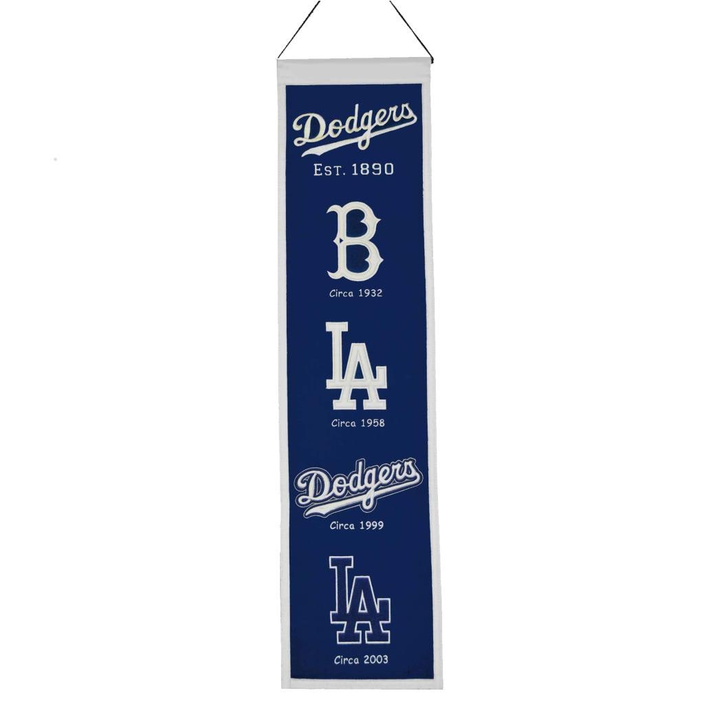 Los Angeles Dodgers Wool Heritage Banner