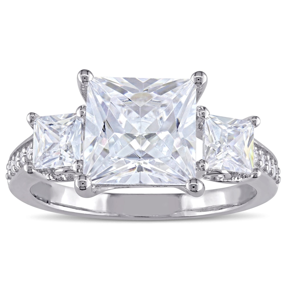 Buy 3 Stone Cubic Zirconia Rings Online at Overstock | Our Best Buy 3 Stone Cubic Zirconia Rings Online at Overstock | Our Best