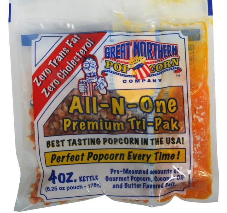 Great Northern 4-oz Popcorn Portion Packs (Case of 24)