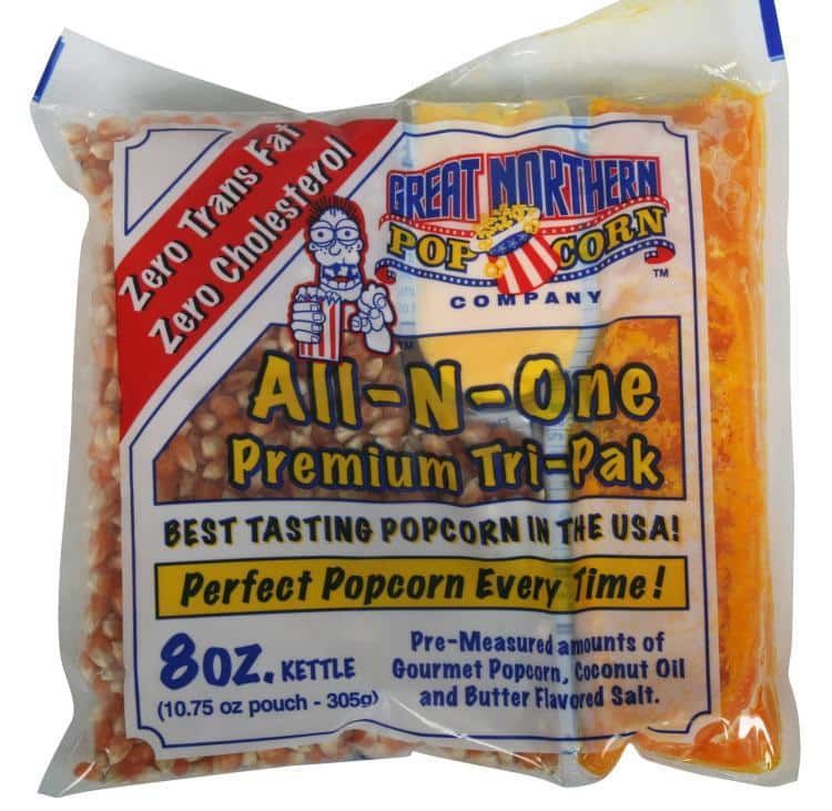 Great Northern 8 oz. Popcorn Portion Packs (Case of 24)