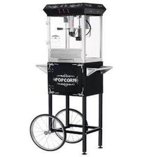 black popcorn maker