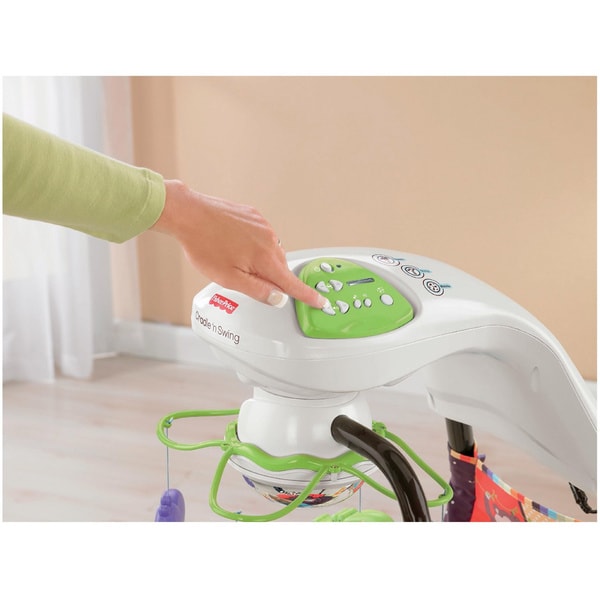 fisher price zoo swing