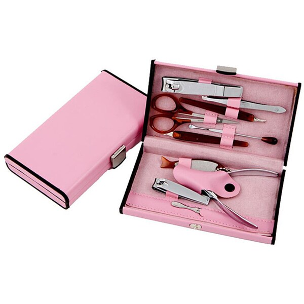 Download Shop Worthy Pink 10-piece Deluxe Manicure Set - Free Shipping On Orders Over $45 - Overstock ...