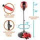 Pure Boxing Punch and Play Punching Bag Set for Kids - Thumbnail 2