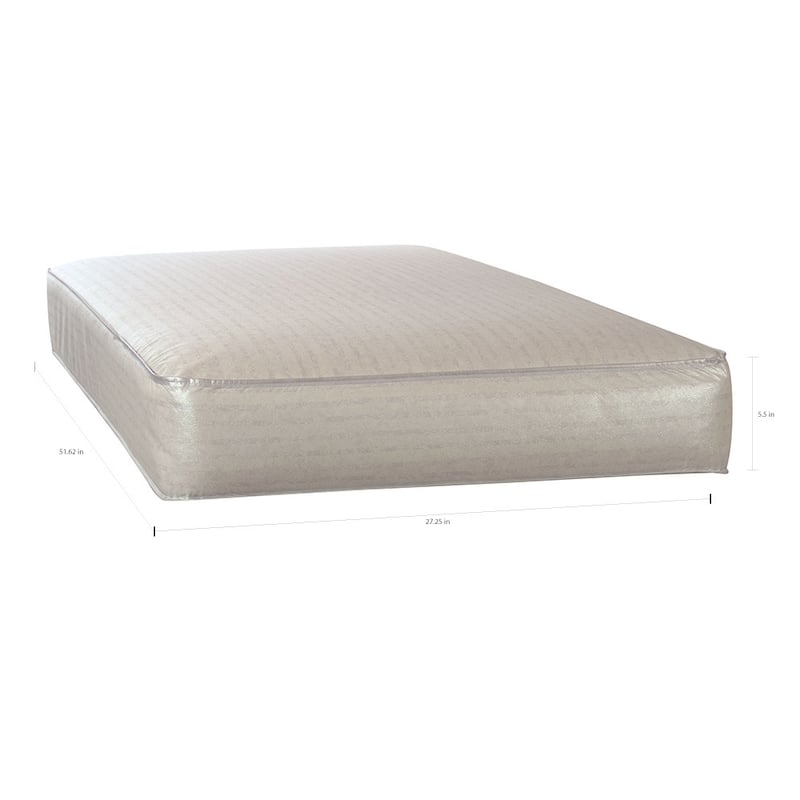 Sealy Baby Firm Rest Crib Mattress - grey
