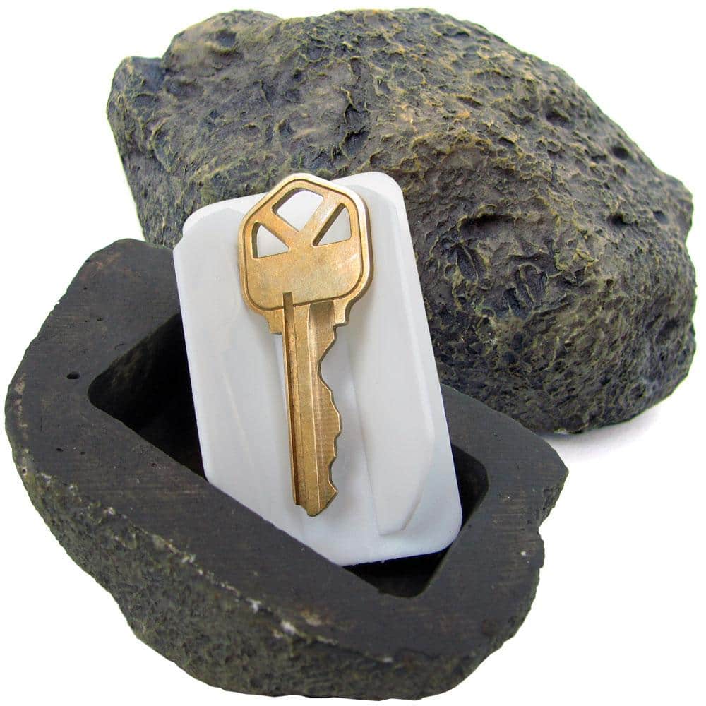 As Seen on TV Hide-a-key Realistic Rock Key Holder