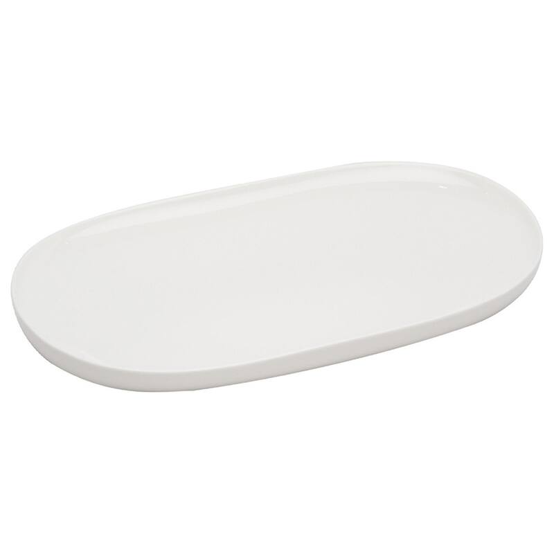 Red Vanilla Everytime White 3-piece Platter Set