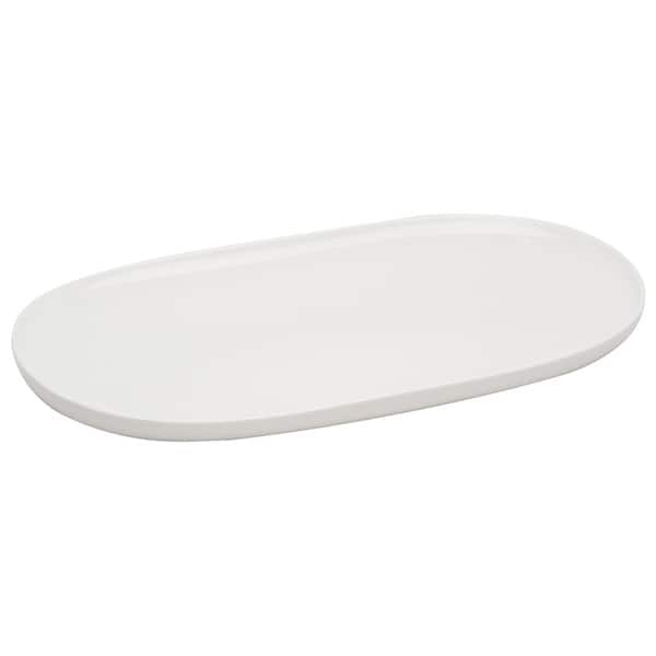 Red Vanilla Everytime White 3piece Platter Set On Sale Bed Bath
