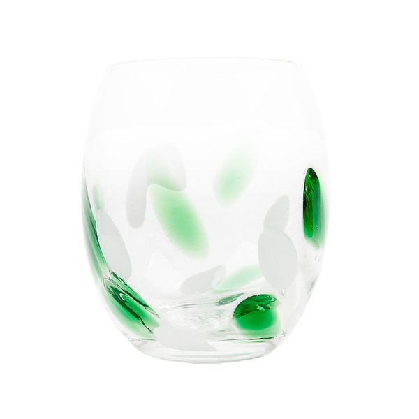 Impulse Cloud Green Rocks Glasses (Set of 4) Impulse Tumblers