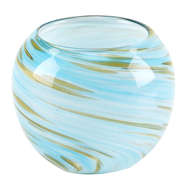 Galaxy Aqua Votive (Set of 4) Impulse Candles & Holders