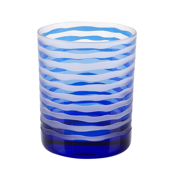 Vienna Blue Rocks Glasses (Set of 4) Impulse Tumblers