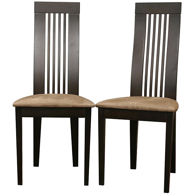 Farrington Dark Brown Dining Chairs (set Of 2)