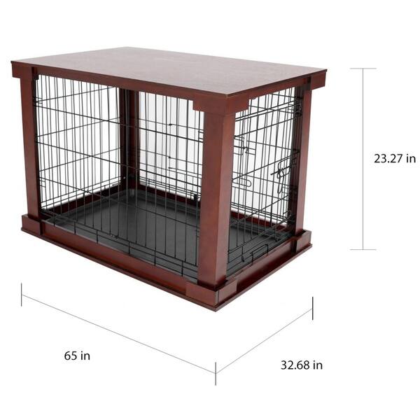 Shop Wooden Pet Crate And Side Table By Merry Products Free
