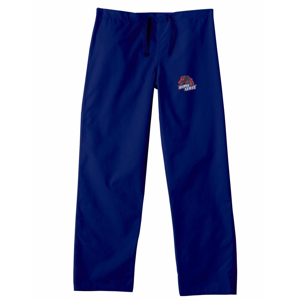 Gelscrub Unisex Navy Boise State Bronco Scrub Pants  