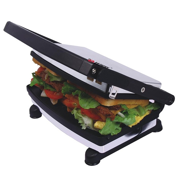 Better Chef IM 284B Black Sandwich Panini Maker Compact Grill