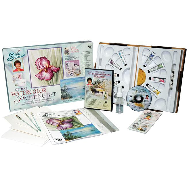 Susan Scheewe Deluxe Insturctional Watercolor Set