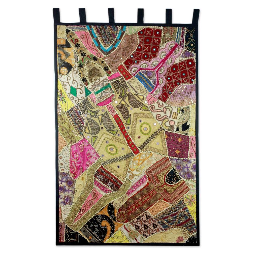 Cotton 'Marvelous' Wall Hanging , Handmade in India